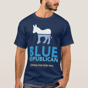 T-shirt républicain bleu