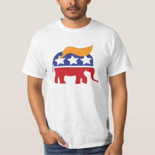 T-shirt républicain d'éléphant de Donald Trump