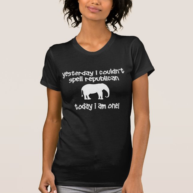 T-shirt républicain drôle (Devant)