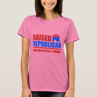 T-shirt Républicain élevé. Je peux m'aider.