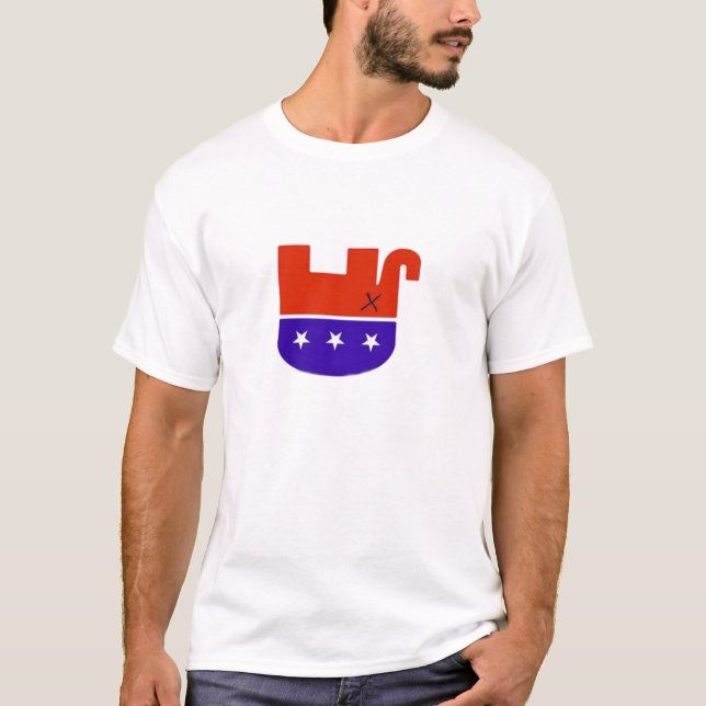 T-shirt républicain mort (Devant)
