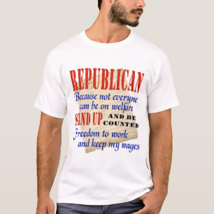T-shirt Républicain tenez la chemise