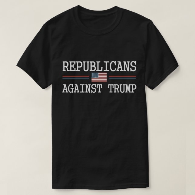 T-shirt Républicains contre l'atout (Design devant)