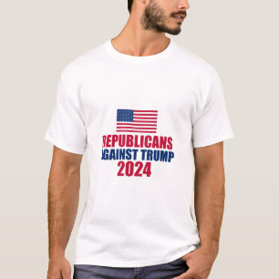 T-shirt Républicains contre l'élection de Trump en 2024