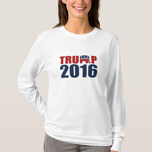 T-SHIRT RÉPUBLICAINS POUR L'ATOUT 2016 (Devant)