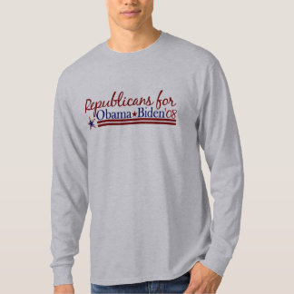 T-shirt Républicains pour Obama Biden