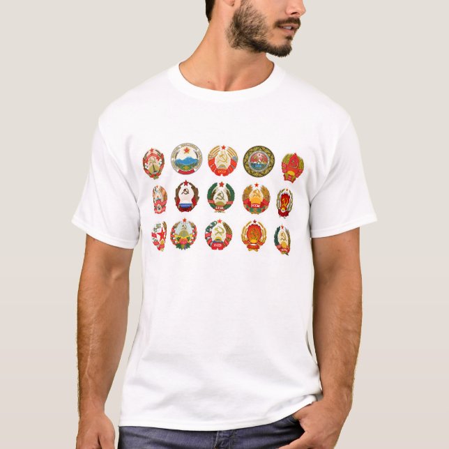 T-shirt Republics of the Soviet Union (Devant)