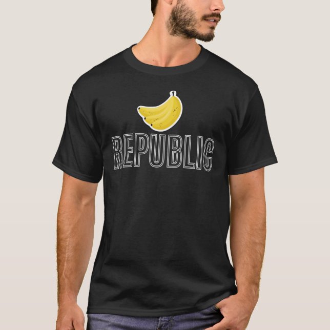 T-shirt République bananière   (Devant)