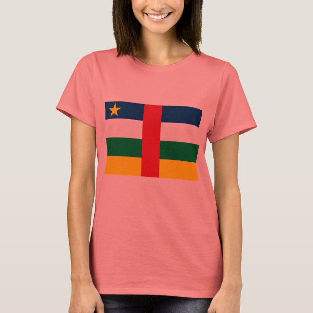 T-shirt République centrafricaine (Devant)