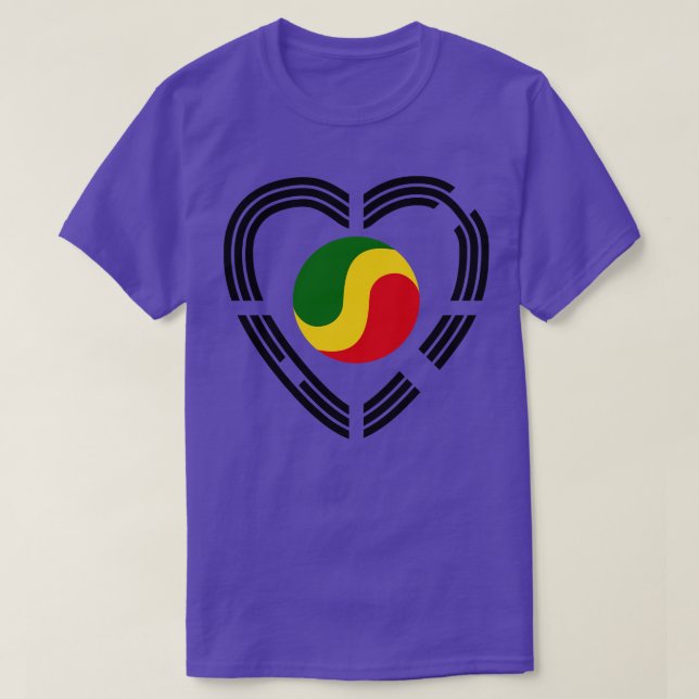 T-shirt République congolaise de Corée (Design devant)
