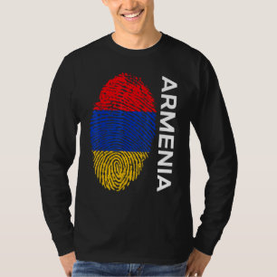 T-shirt République D'Arménie Pays Drapeau Graphique Arméni