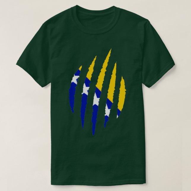 T-shirt République de Bosnie Balkans (Design devant)