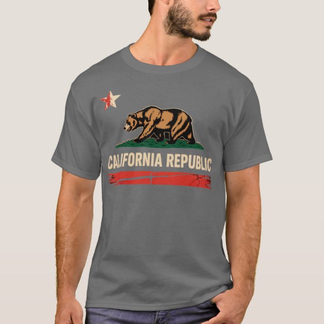 T-shirt République de Californie (Devant)