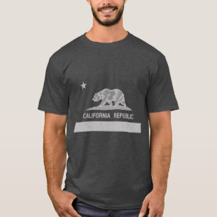 T-shirt République de Californie (Blanc)