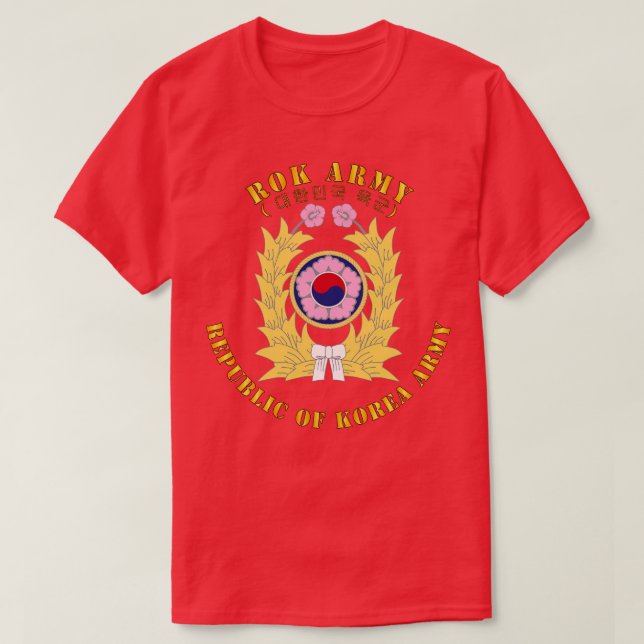 T-shirt République de Corée Armée ROK (Design devant)
