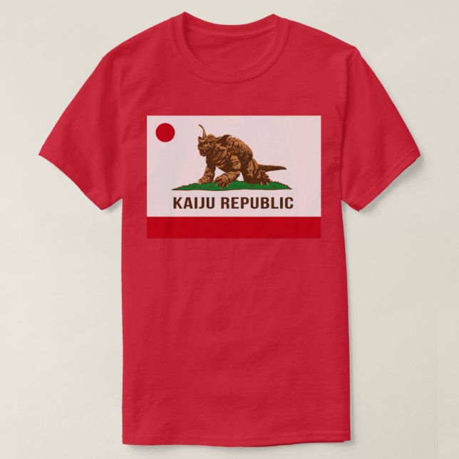 T-SHIRT RÉPUBLIQUE DE KAIJU BARAGON (Design devant)