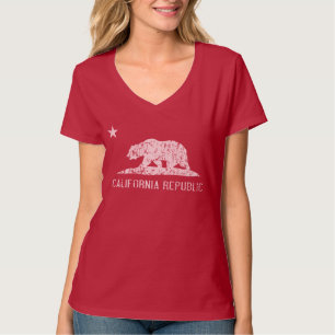 T-shirt République de la Californie affligée
