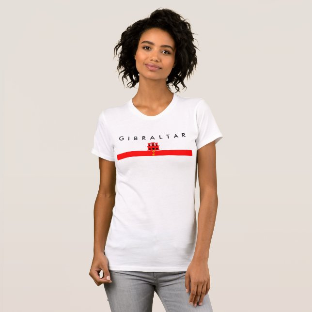 T-shirt République de symbole de nation de drapeau de pays (Devant entier)