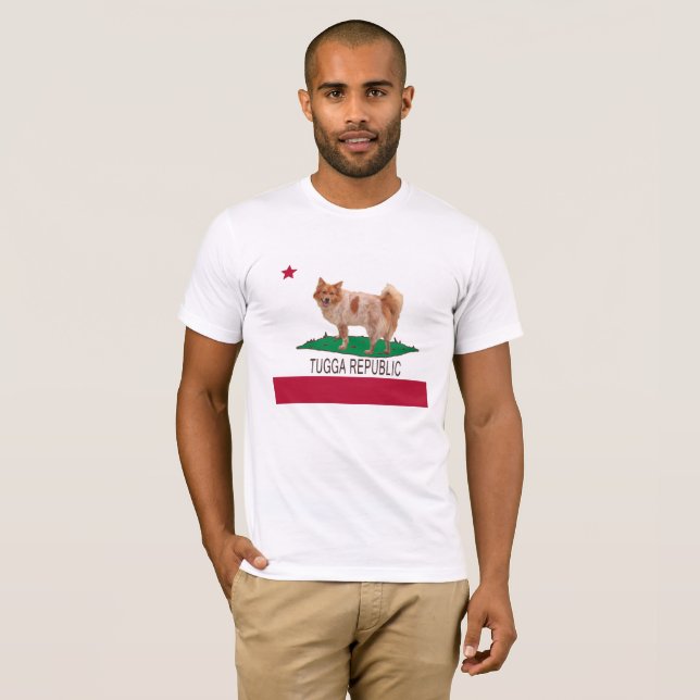 T-SHIRT RÉPUBLIQUE DE TUGGA (Devant entier)