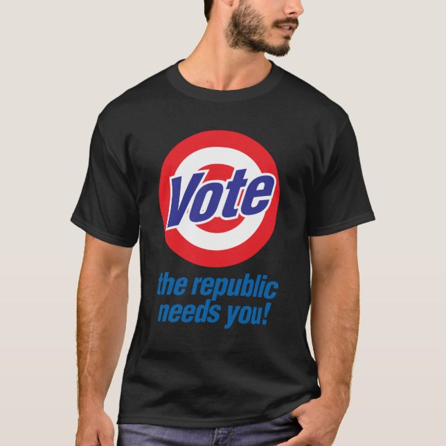T-shirt République de vote (Devant)