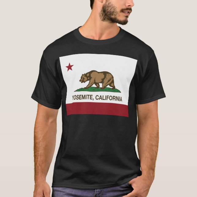 T-shirt République de Yosemite la Californie (Devant)