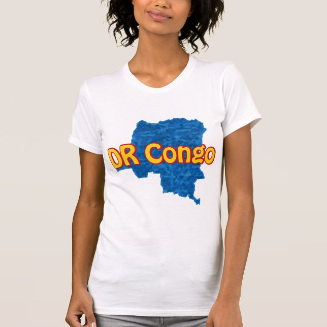 T-shirt République Démocratique du Congo (Devant)