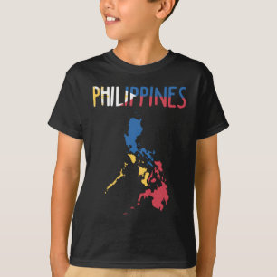 T-shirt République des Philippines Pays Asie du Sud-Est