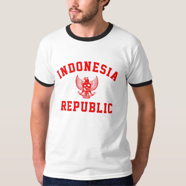 T-shirt République d'Indonésie  (Devant)