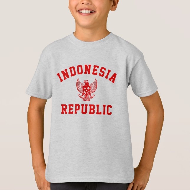 T-shirt République d'Indonésie (Devant)