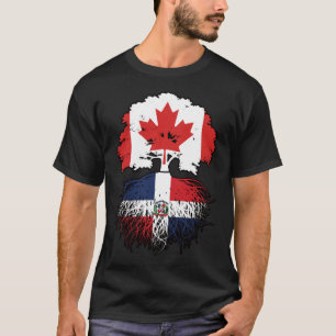 T-shirt République Dominicaine Arbre du Canada canadien