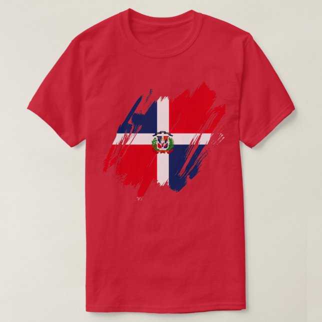 T-shirt République dominicaine Dominicana (Design devant)