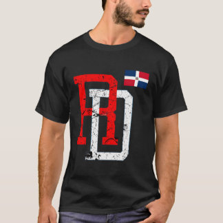 T-shirt République Dominicaine Drapeau Fierté Dominicaine