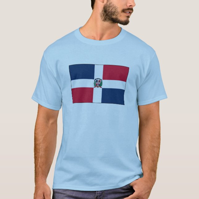 T-shirt République Dominicaine FLAG International (Devant)