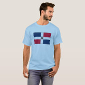 T-shirt République Dominicaine FLAG International (Devant entier)