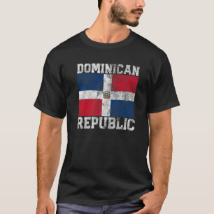 T-shirt République Dominicaine Flag Pride Racines Pays Fam
