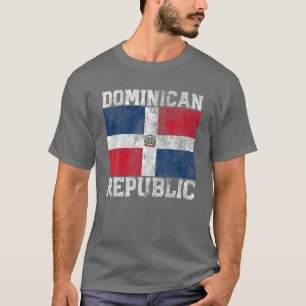 T-shirt République Dominicaine Flag Pride Racines Pays Fam