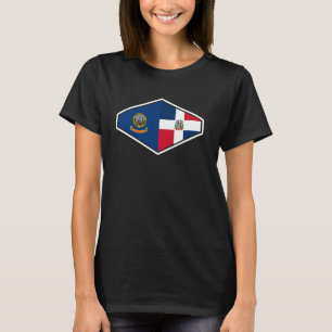 T-shirt République Dominicaine Heritage Idaho Pride