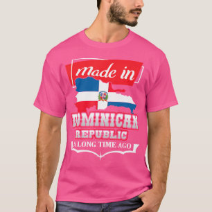 T-shirt République Dominicaine Il y a longtemps - Pays Dra
