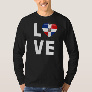 T-shirt République Dominicaine Love République Dominicaine