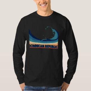 T-shirt République dominicaine Surf Rétro  Voile & Pêche V