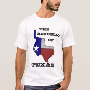 T-shirt République du Texas - customisé