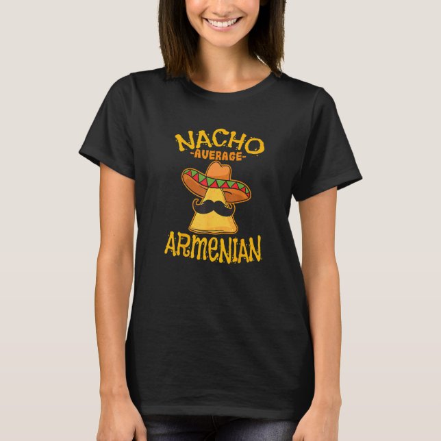 T-shirt République héréditaire arménienne moyenne de Nacho (Devant)
