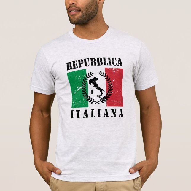T-shirt République italienne (Devant)