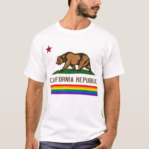 T-shirt République LGBT de la Californie