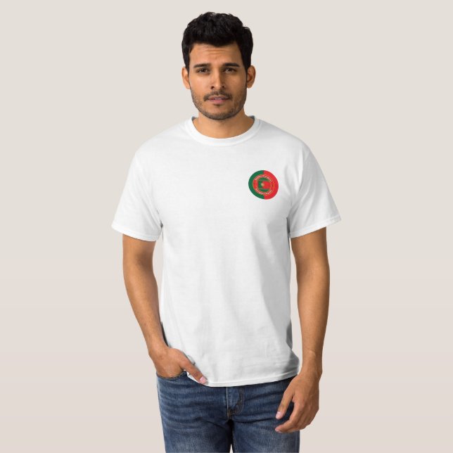 T-shirt République portugaise (Devant entier)