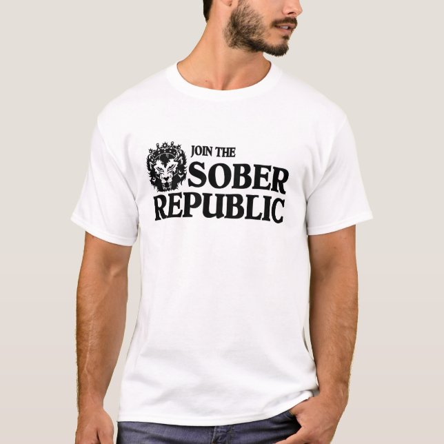 T-SHIRT RÉPUBLIQUE SOBRE (Devant)