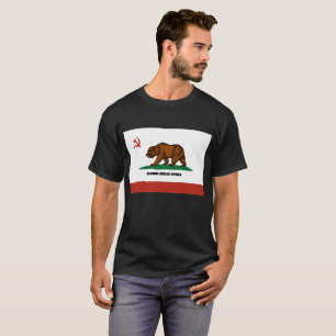 T-shirt République socialiste T de la Californie