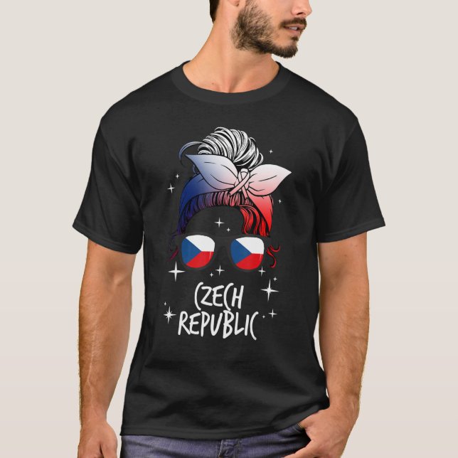 T-shirt République tchèque (Devant)