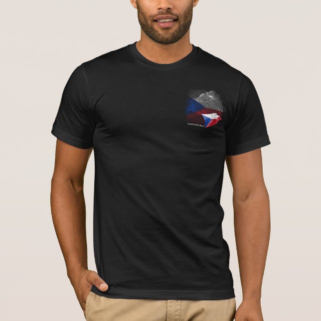 T-shirt République tchèque (Devant)