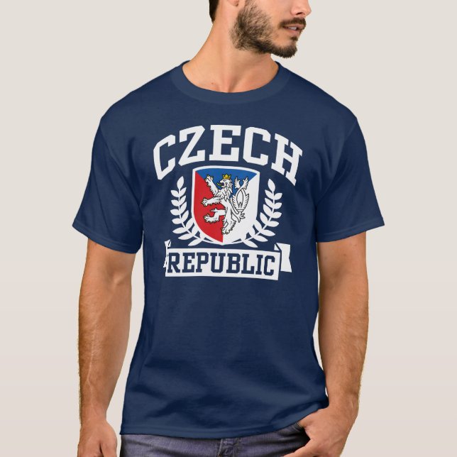 T-shirt République tchèque (Devant)